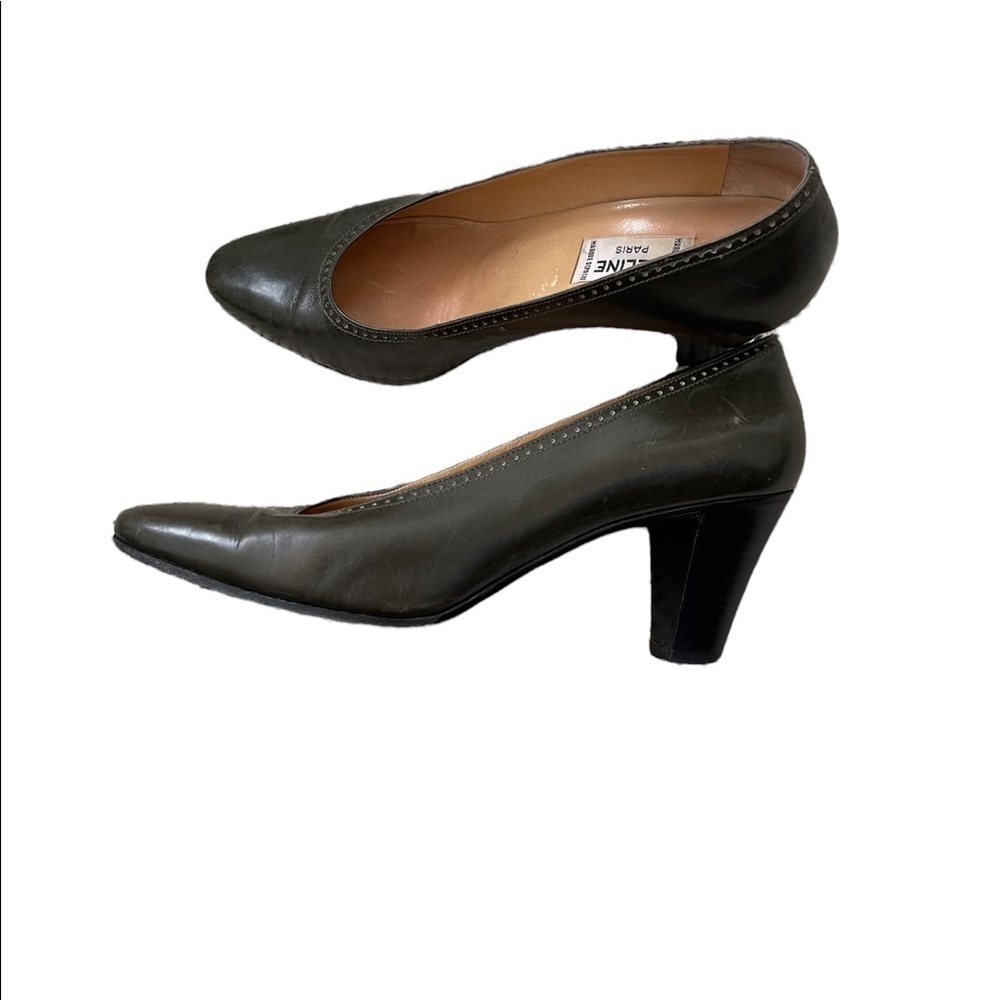 Celine leather pumps